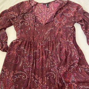 Paisley Patterned Dress